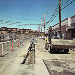 Calol Street Construction
