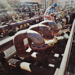 Complex piping and valves
